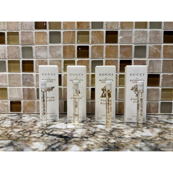 Gucci The Alchemist's Garden 4-Piece Sample Set - Picture 2 of 3